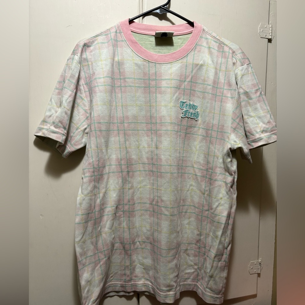 Teddy Fresh pastel T-shirt. 100 percent cotton. Never worn.